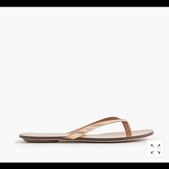 J. Crew Shoes - J.Crew Metallic Sandals